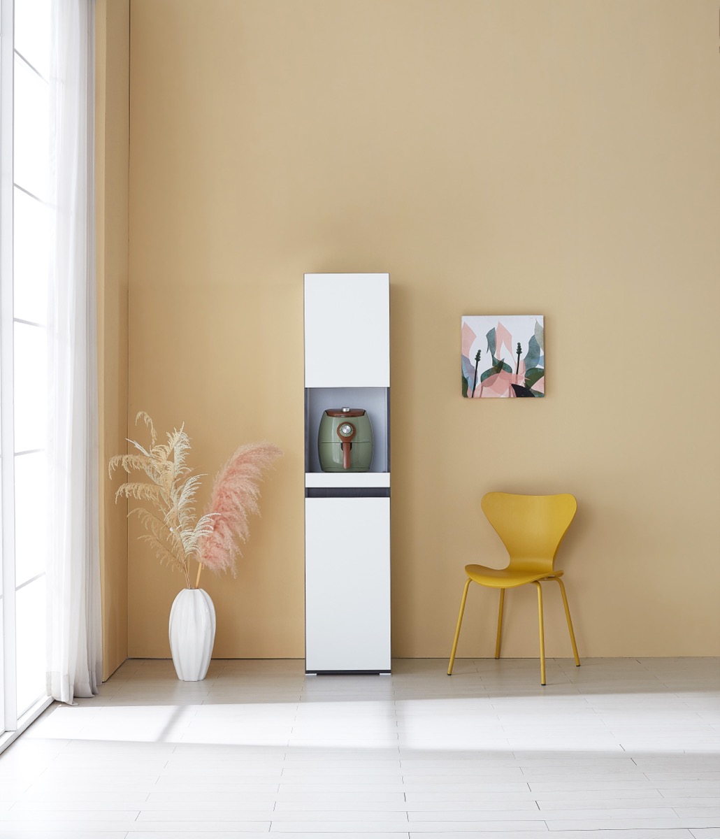 미자크 리버스 밥솥 틈새수납장